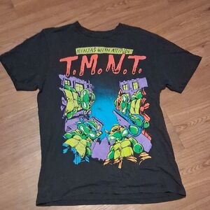 Nickelodeon Black TMNT Tee